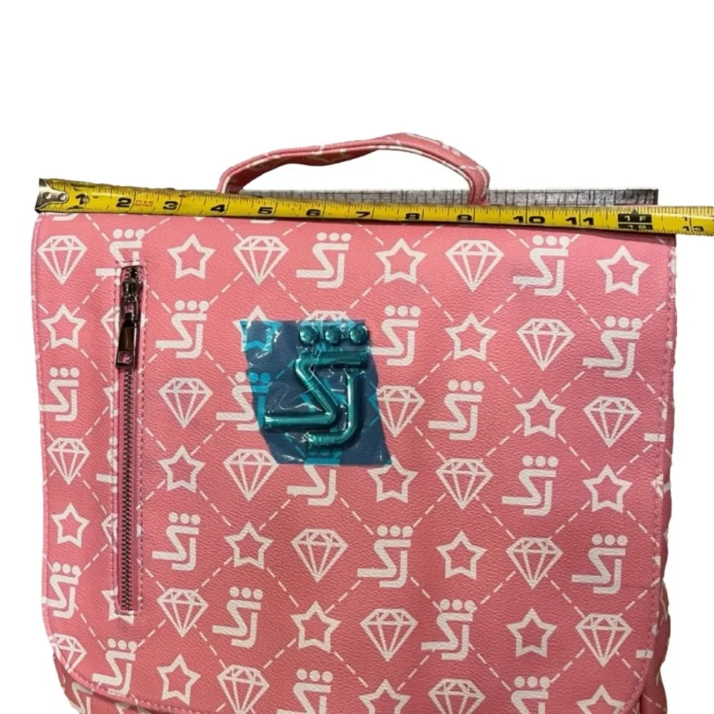 NEW! Shane Justin Backpack Two Tone Logo Color Pink‎